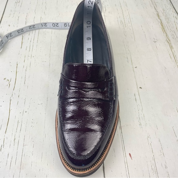 Paul Green Carmel Crinkle Leather Loafers - Picture 11 of 16